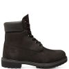 Lace-Up Boots * | Timberland Men'S Icon 6 Inch Premium Boot In Black Nubuck