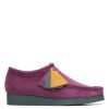 Lace-Up Boots * | Clarks Men'S Wallabee In Purple/Green