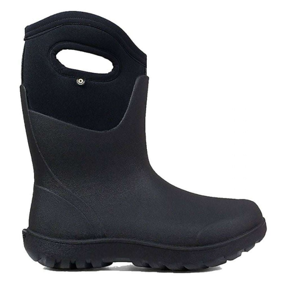 Winter Boots * | Bogs Women'S Neo-Classic Mid In Black