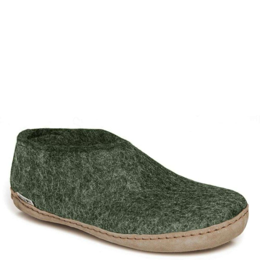 Indoor * | Glerups Shoe Leather Sole In Forest