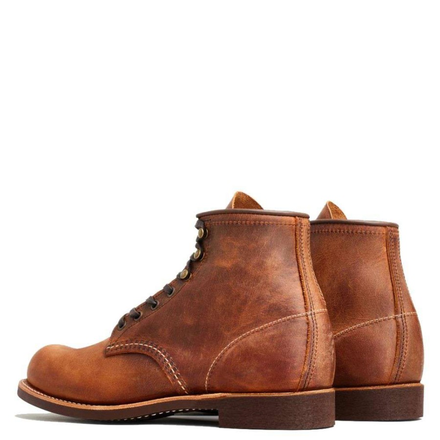 Lace-Up Boots * | Red Wing Shoes Red Wing Men'S Blacksmith 3343 In Copper Rough & Tough