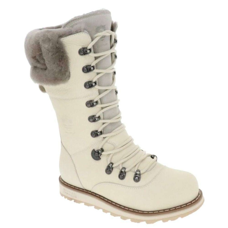 Tall Boots * | Royal Canadian Women'S Castlegar In Pale Ale White Lager