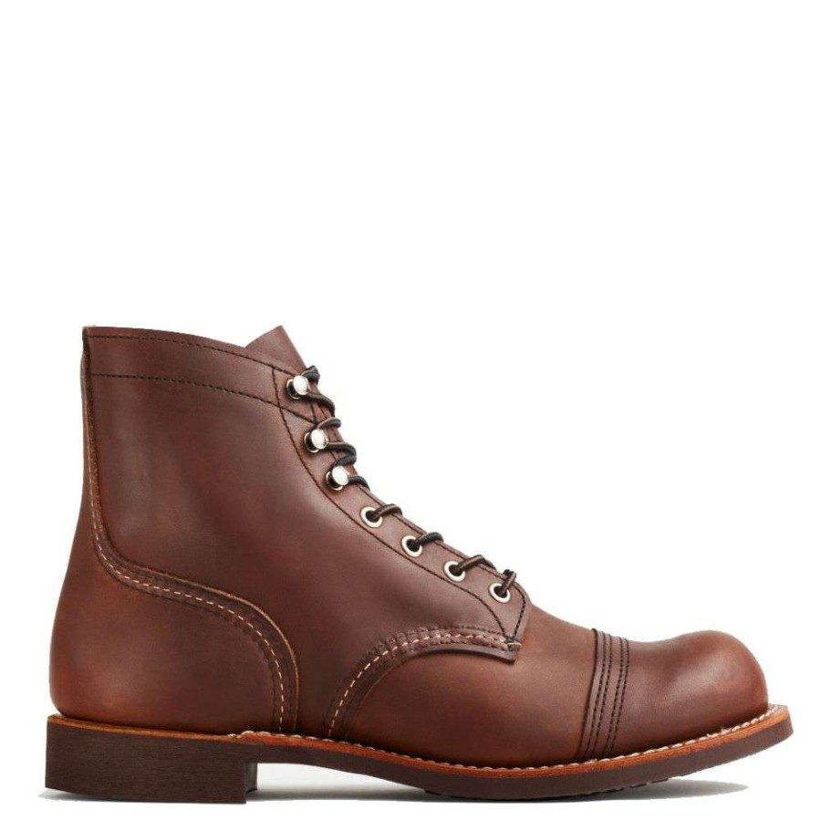 Lace-Up Boots * | Red Wing Shoes Red Wing Men'S Iron Ranger 8111 In Amber