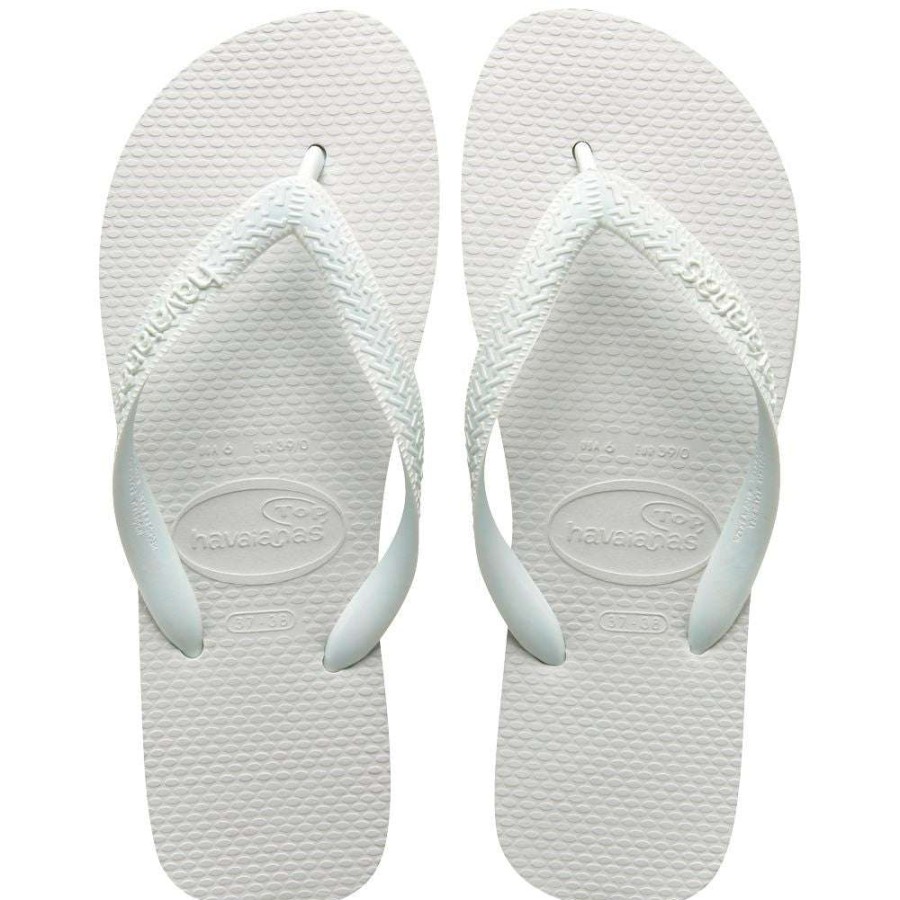 Flip-Flops * | Havaianas Women'S Top Flip Flop In White