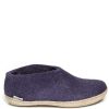 Indoor * | Glerups Women'S Shoe Leather Sole In Purple