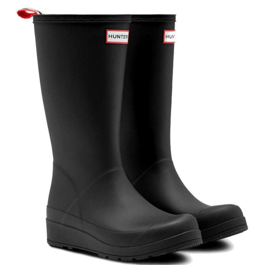 Tall Boots * | Hunter Women'S Original Play Tall Rain Boot In Black