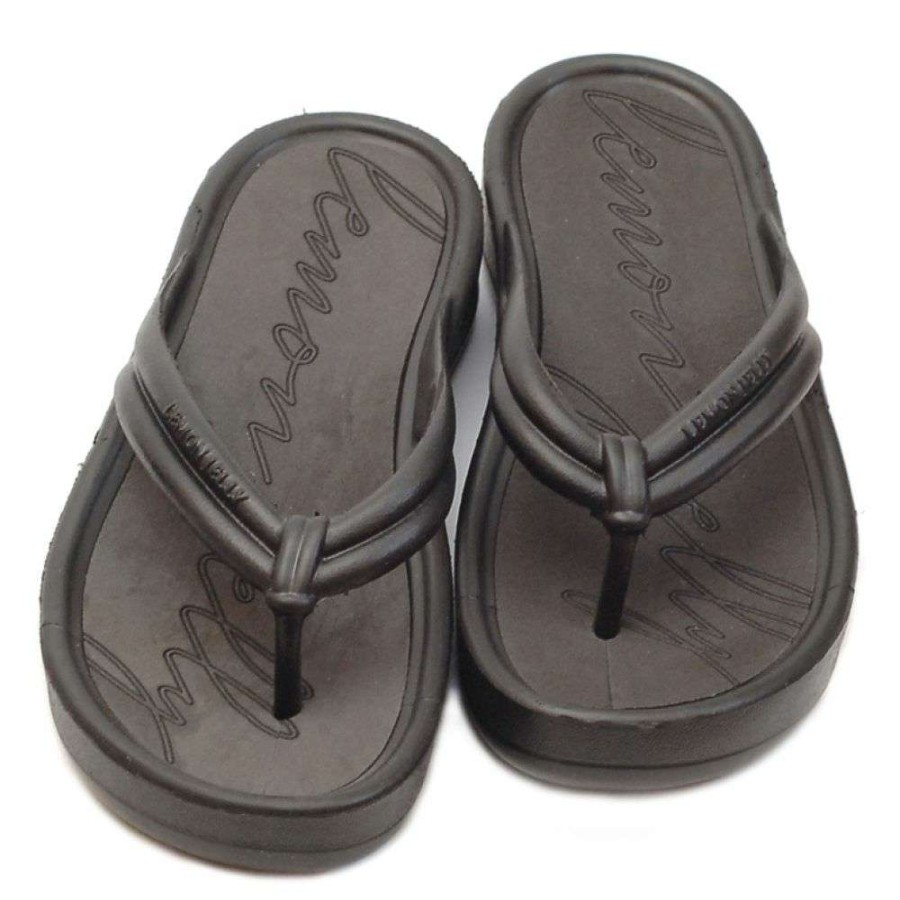 Flip-Flops * | Lemon Jelly Women'S Mare Flip Flips In Black