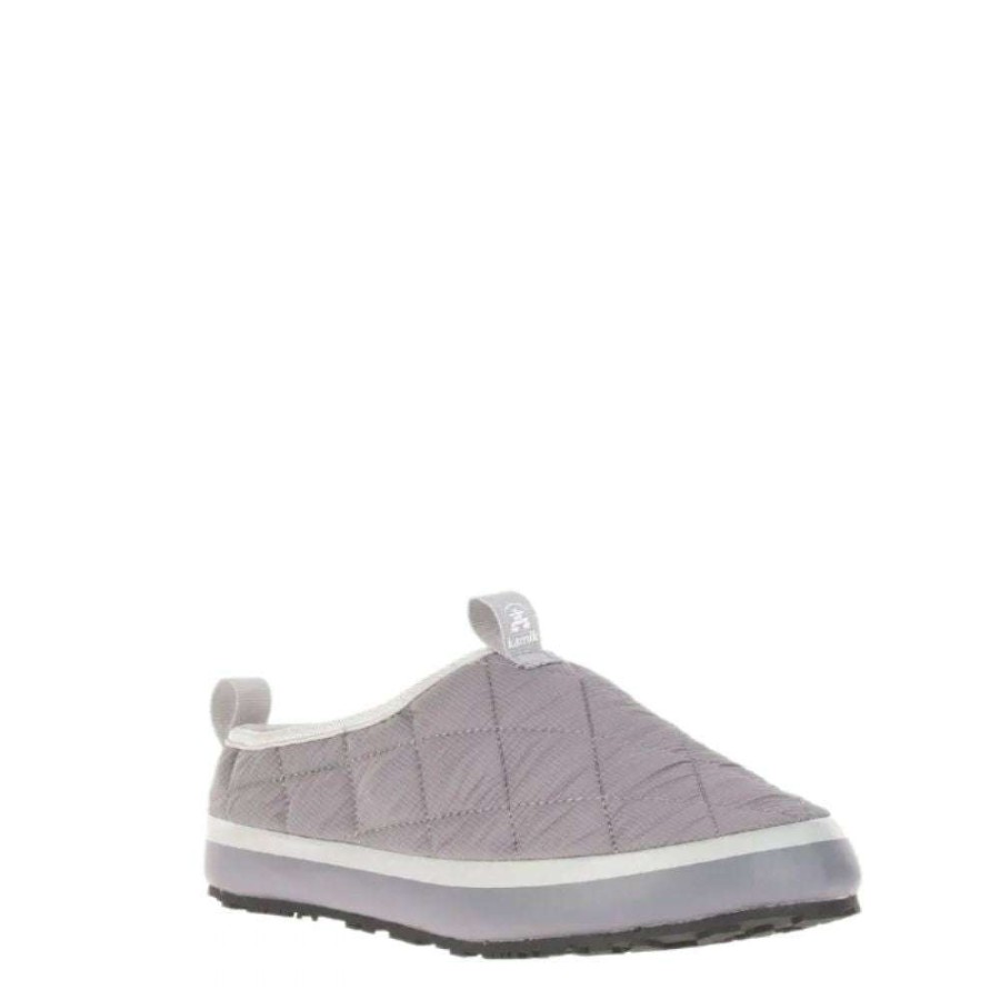 Indoor * | Kamik Women'S Puffy Slipper In Light Grey