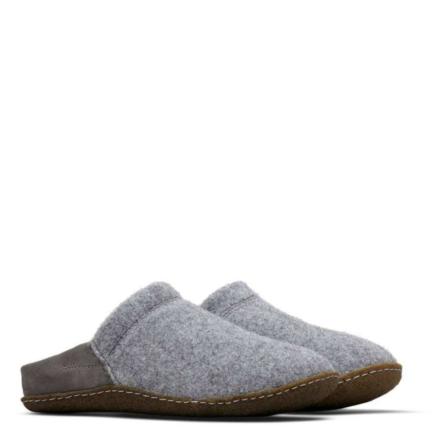 Indoor * | Sorel Women'S Nakiska Scuff Slipper In Quarry/Natural