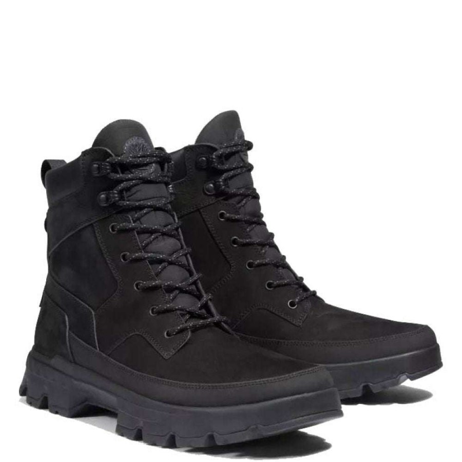 Lace-Up Boots * | Timberland Men'S Greenstride Tbl Originals Ultra Waterproof Boots In Black Nubuck