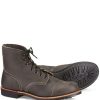 Lace-Up Boots * | Red Wing Shoes Red Wing Men'S Iron Ranger 8086 In Charcoal