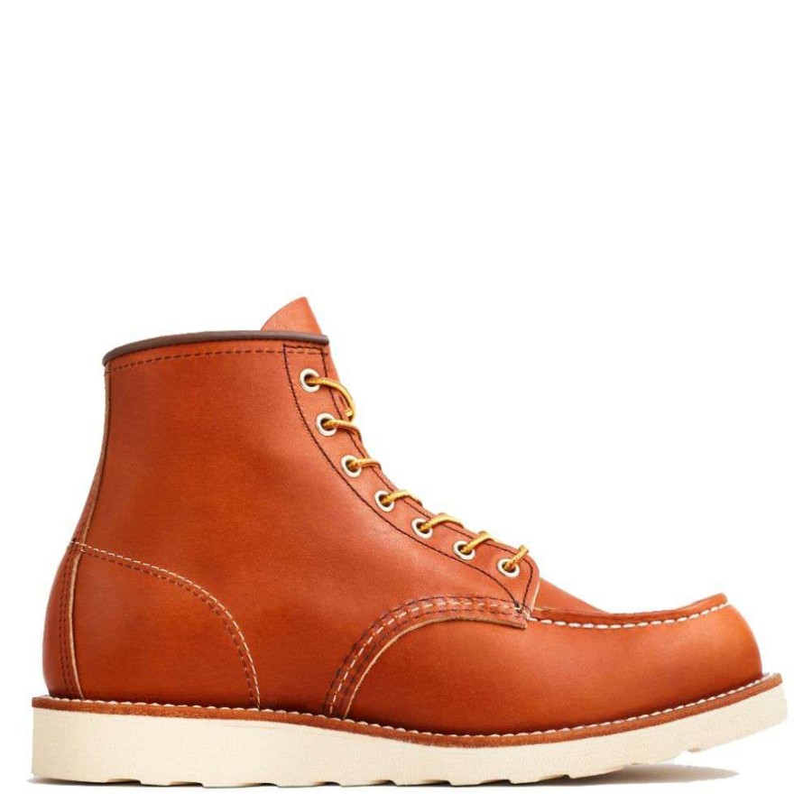 Lace-Up Boots * | Red Wing Shoes Red Wing Men'S Classic 6 Inch Moc 875 In Oro Legacy