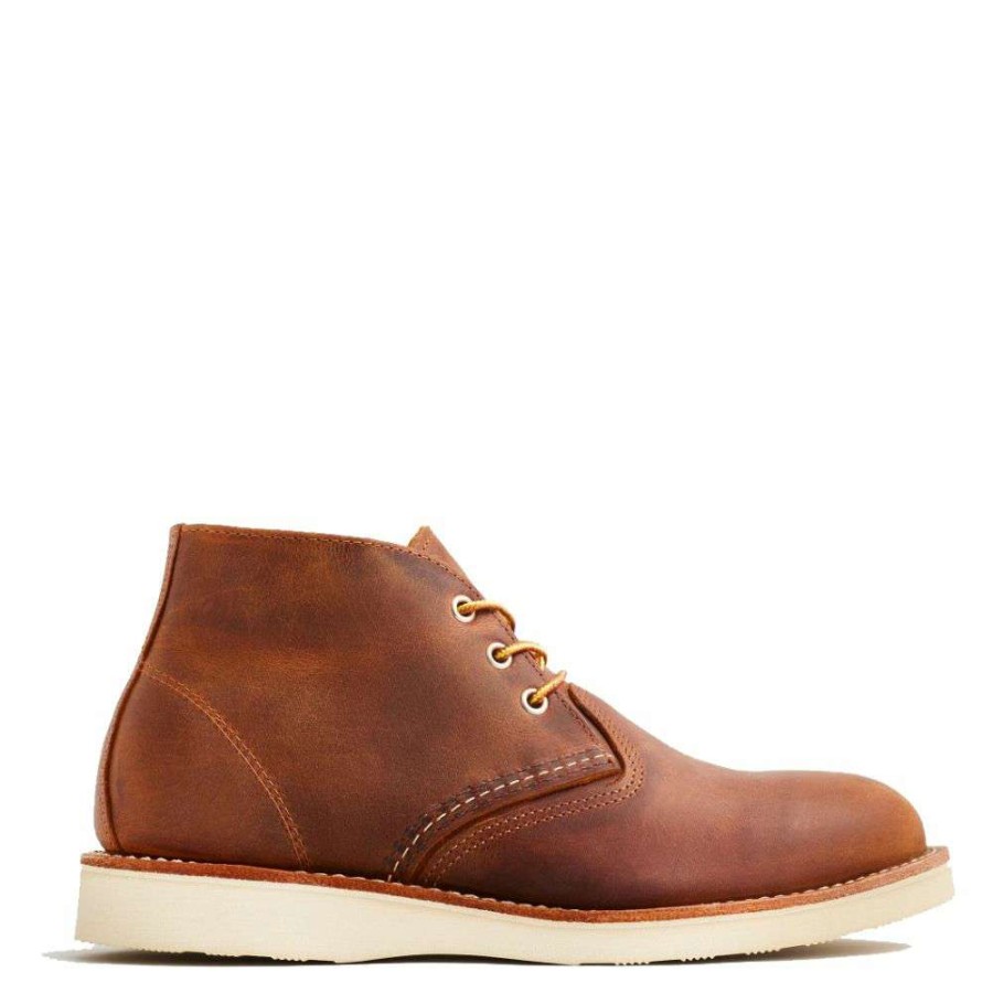 Lace-Up Boots * | Red Wing Shoes Red Wing Men'S Classic Chukka 3137 In Copper