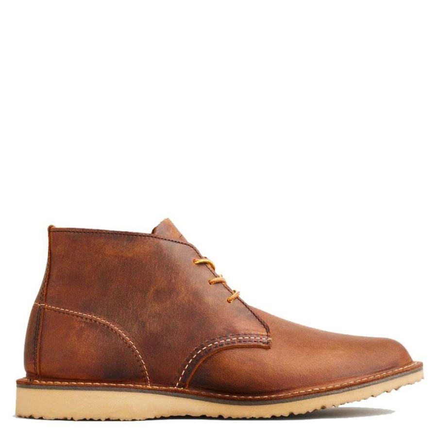 Lace-Up Boots * | Red Wing Shoes Red Wing Men'S Weekender Chukka 3322 In Copper