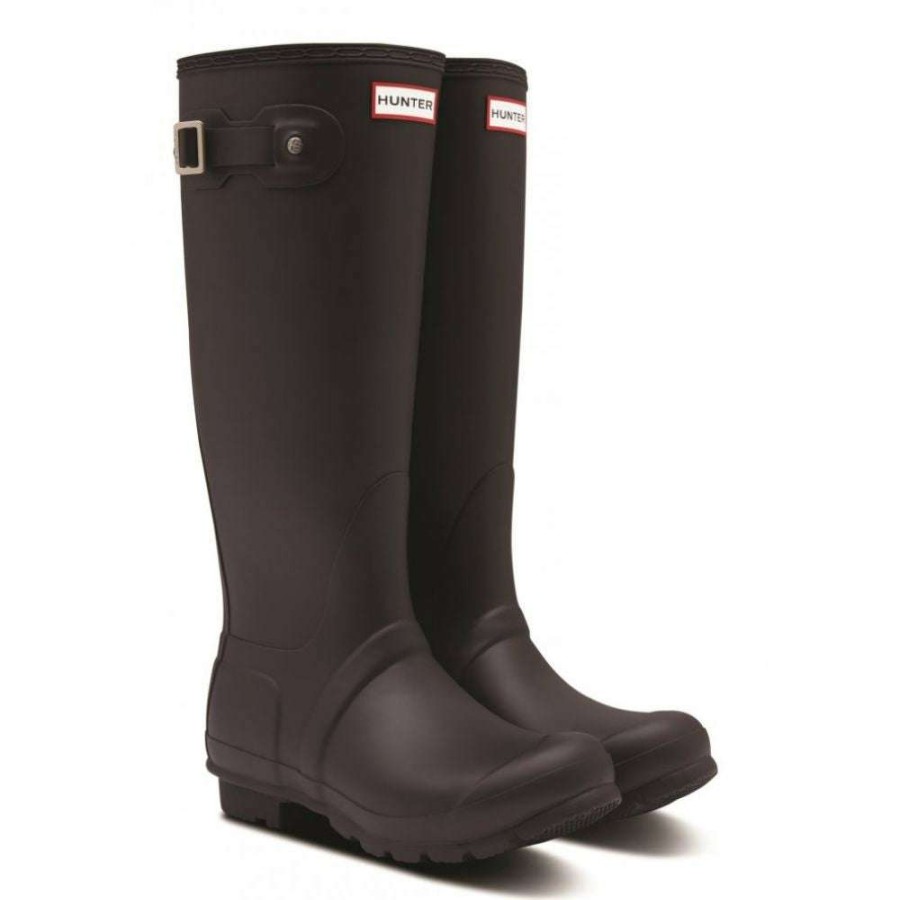 Tall Boots * | Hunter Women'S Original Tall Insulated Rain Boots In Black