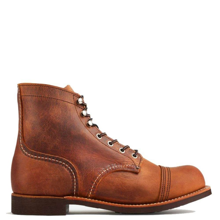 Lace-Up Boots * | Red Wing Shoes Red Wing Men'S Iron Ranger 8085 In Copper