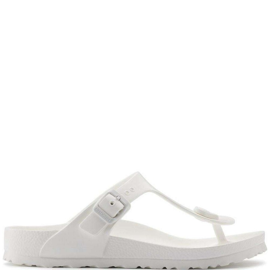 Flip-Flops * | Birkenstock Women'S Gizeh Eva In White