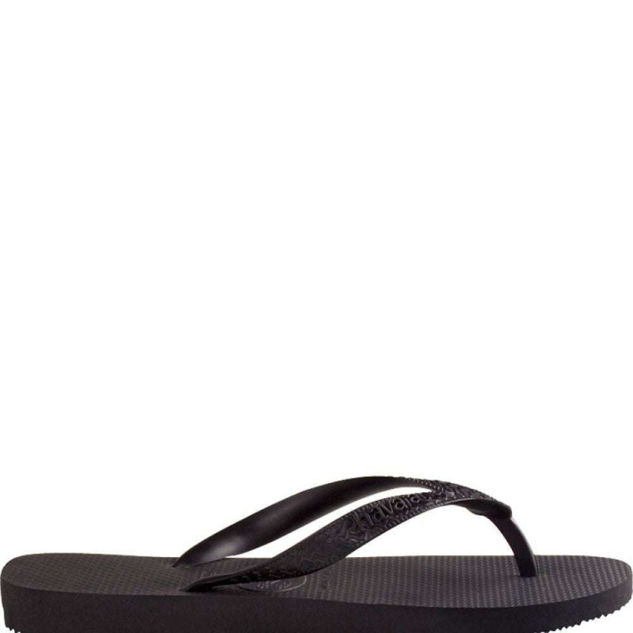 Flip-Flops * | Havaianas Women'S Top Flip Flop In Black