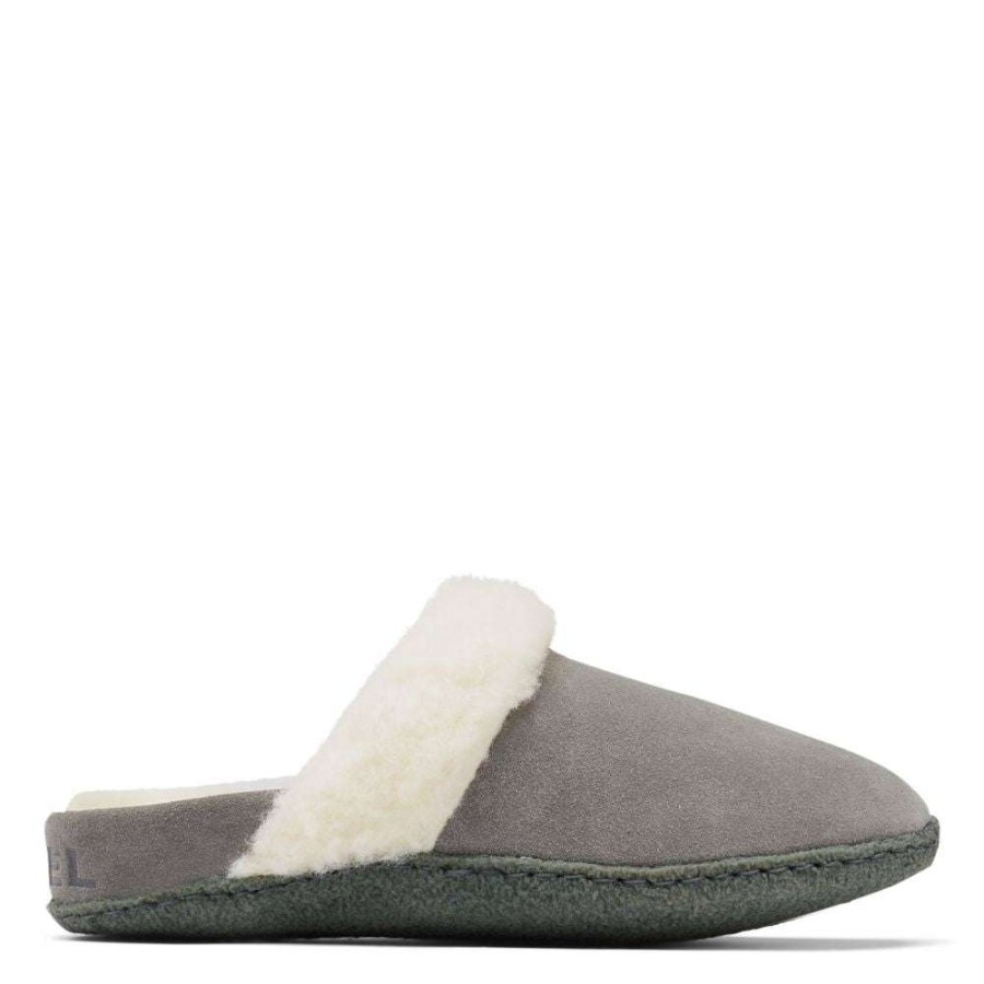 Indoor * | Sorel Women'S Nakiska Slide Ii Slipper In Quarry/Grill