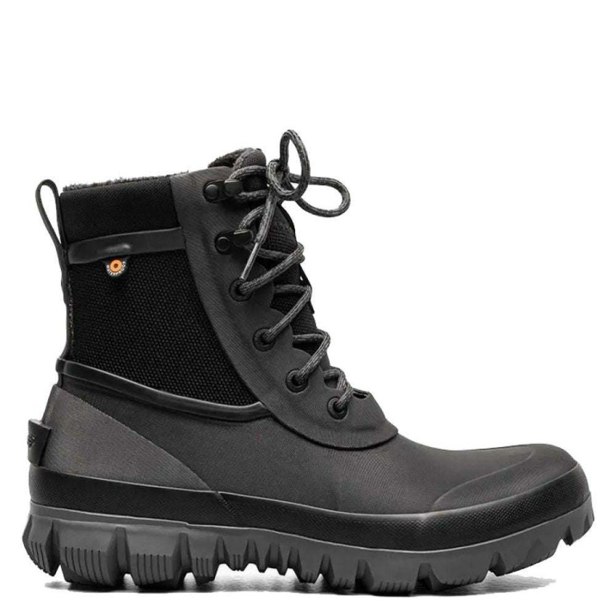 Lace-Up Boots * | Bogs Men'S Arcata Urban Lace In Black